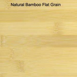 Natural Bamboo Flat Grain